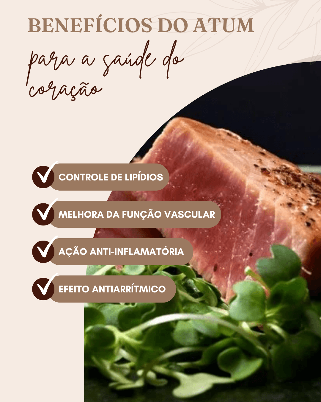 NutriÃ§Ã£o em Pauta | BenefÃ­cios do atum para a saÃºde do coraÃ§Ã£o
